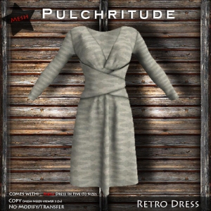 Pulchritude - Retro Dress (Antique) Pic